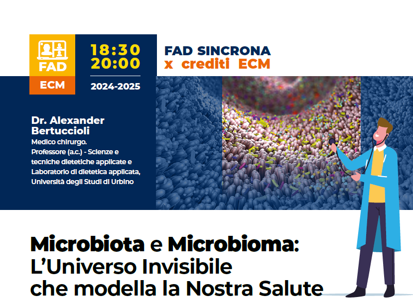 MICROBIOTA E MICROBIOMA: L'UNIVERSO INVISIBILE CHE MODELLA LA NOSTRA SALUTE