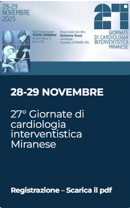 XXVII GIORNATE CARDIOLOGIA INTERVENTISTICA MIRANESE