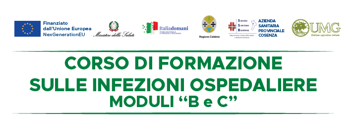 CORSO DI FORMAZIONE IN INFEZIONI OSPEDALIERE